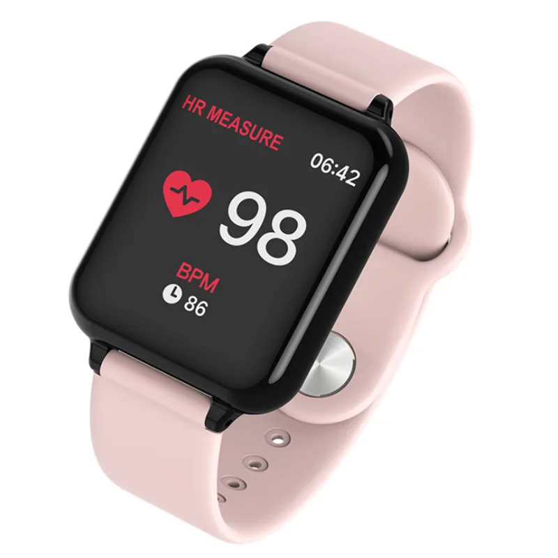 

B57 Women Men Smart watches Waterproof Sport For IOS Android phone Smartwatch Heart Rate Monitor Blood Pressure Functions pk IWO