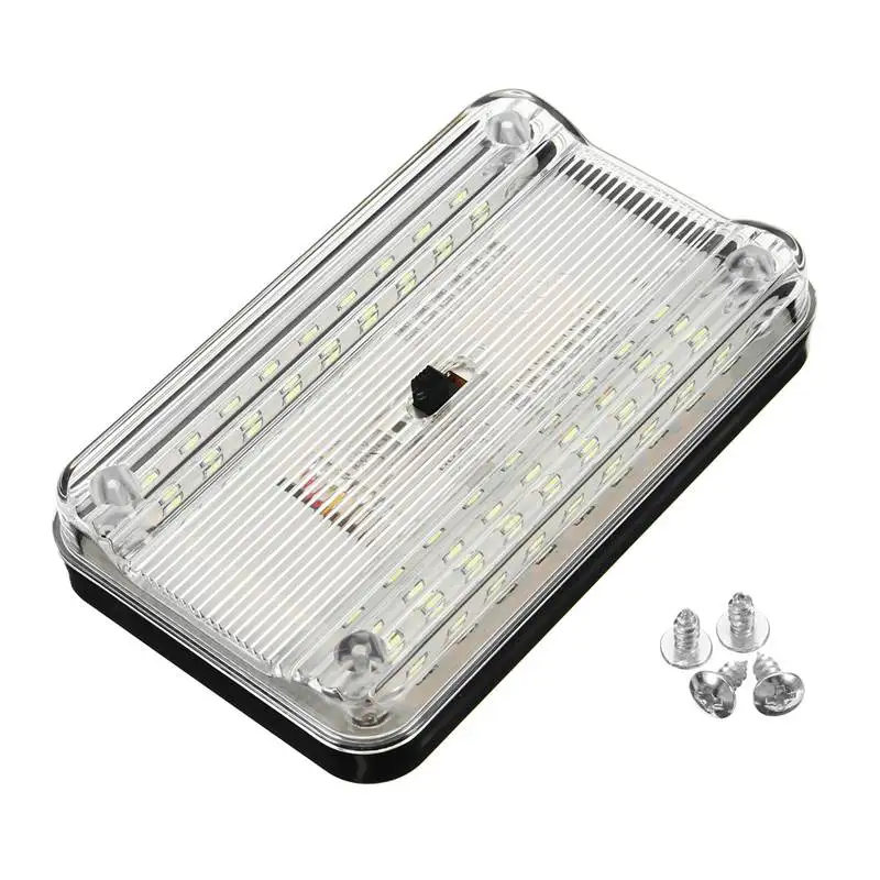 

36SMD LED Car Light High Power White Auto Car Interior Ceiling Dome Light Roof Lamp Reading Lights With On/Off Switch