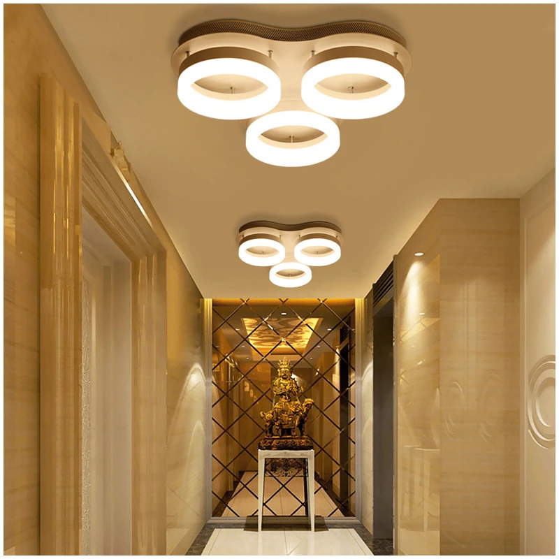 

Modern Acrylic LED Ceiling Lights for study bedroom Simple cylinder design Aisle balcony ceiling lamp