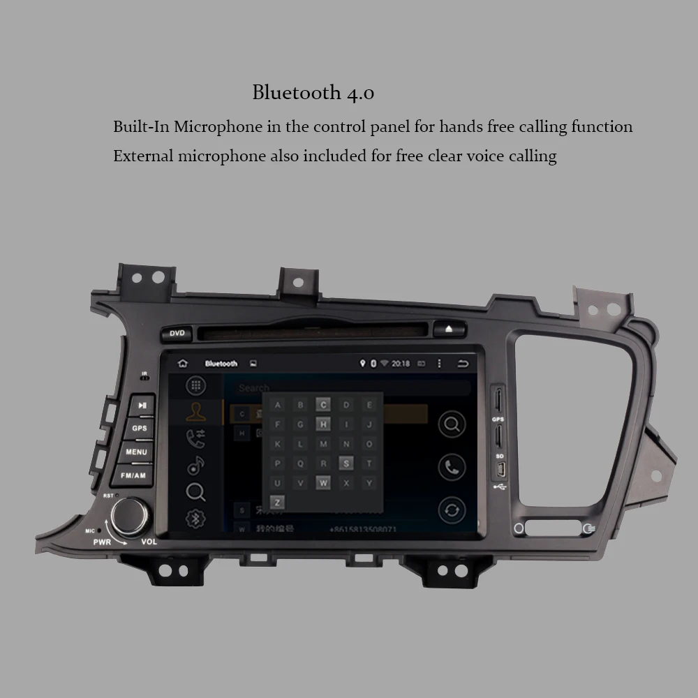 Best Deckless Octa Core 8" Android 9.0 Car DVD Player for Kia K5/Kia Optima 2011-2013 gps radio 3/4G stereo head units Multimeida 4 Best Deckless Octa Core 8" Android 9.0 Car DVD Player for Kia K5/Kia Optima 2011-2013 gps radio 3/4G stereo head units Multimeida 4