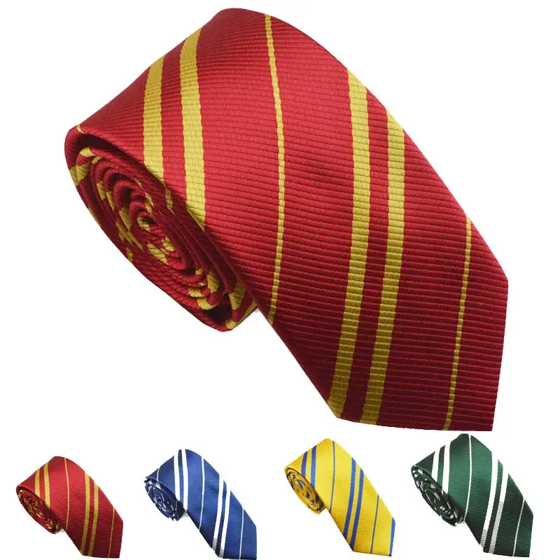Косплей серия галстук Гриффиндор Рейвенкло Слизерин Hufflepuff модный галстук в стиле колледжа аниме аксессуары унисекс