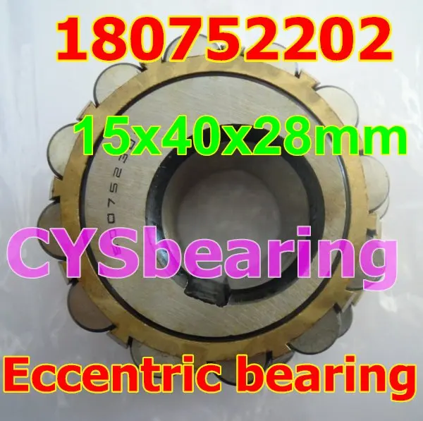 

15x40x28mm 180752202 eccentricity 1.75 eccentric bearing 15mm shaft