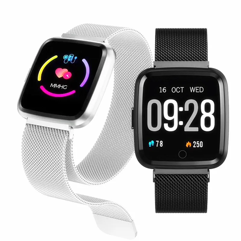 

Smart watch Men waterproof Dynamic Blood Oxygen Pressure Pedometer fitness tracker band Heart Rate smartwatch F17 Bracelet