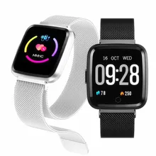 Smart watch Men waterproof Dynamic Blood Oxygen Pressure Pedometer fitness tracker band Heart Rate smartwatch F17 Bracelet