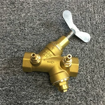 

Brass Filter Balancing Valve Regulating Valve Lock Control Switch with key DN20 DN25