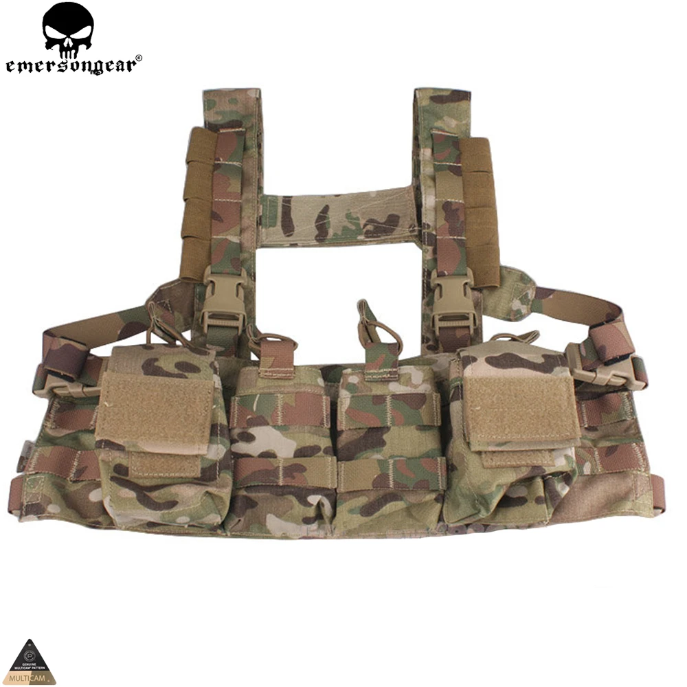 EMERSONGEAR легкий жилет для груди тактический боевой Recon с мешочком магазина