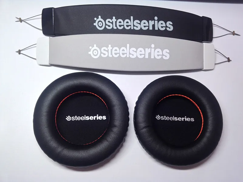 

New Earpads Earmuffs Ear pads Cushion With Headband For SteelSeries Siberia V1 V2 V3 Prism Gaming Headphones Ear Pads