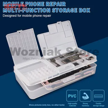 

SS-001A Multi Functional Mobile Phone Repair Storage Box For IC Parts Smartphone Opening Tools Collector
