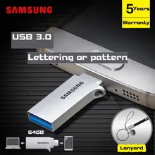 SAMSUNG USB Flash Drive 64gb 3.0 pendrive Lettering Personalized Flash Memory Stick Micro Usb Memoria Disk for Android phone 64G