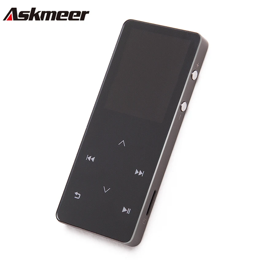 

Askmeer Bluetooth MP3 Player Hifi Lossless Sound Quality Music Player 2.0"Screen 8G Touch Key FM/TF Card Play Sport Mp3 Walkman