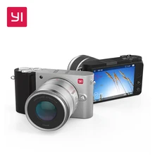YI M1 Mirrorless Digital Camera International Version With YI 12-40mm F3.5-5.6 Zoom Lens LCD RAW 20MP Video Recorder 720RGB H264