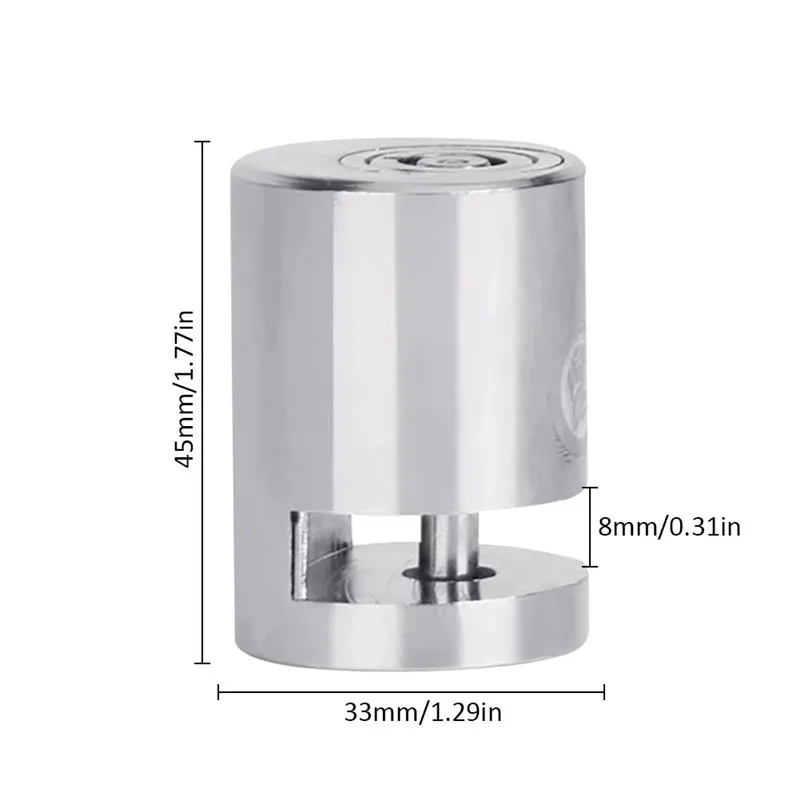 1 шт. велосипедный замок мини-диск Тормозная Блокировка противоугонное колесо дисковый тормоз безопасность сигнализация для мотоцикла электровелосипед