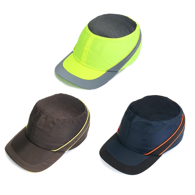 Fashion Sunscreen Cap Work Safety Helmet Breathable Security Anti-impact Light Weight Construction Helmet Self Defense Weapons
