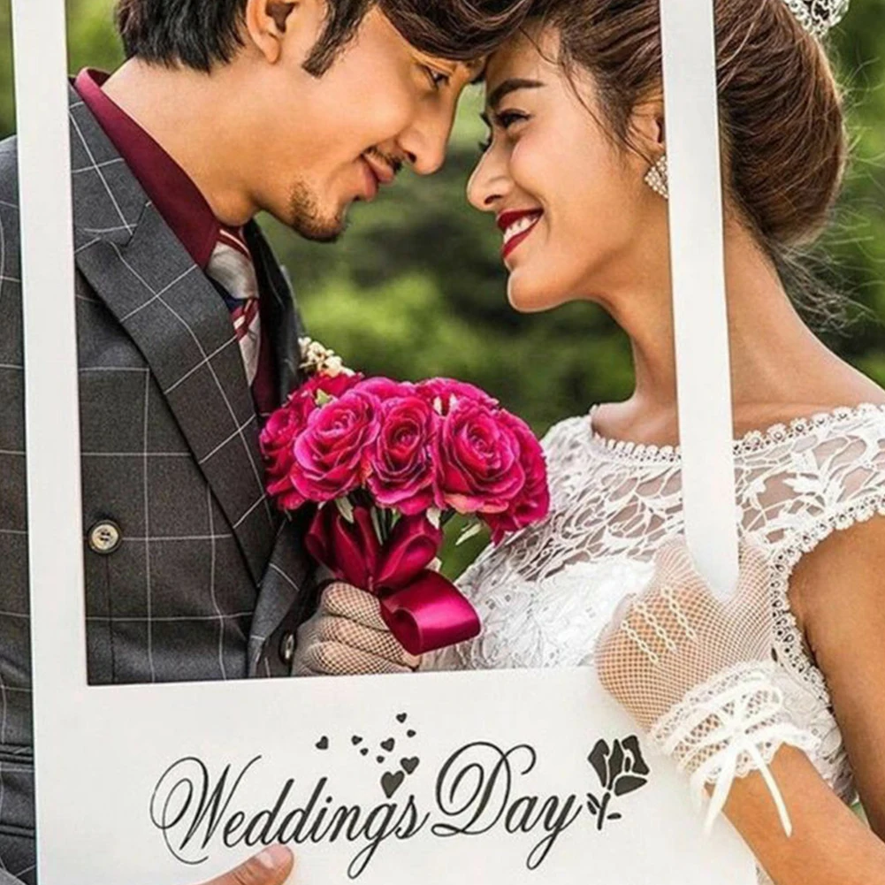 Юбилей день свадьбы Photo Booth Реквизит вечерние DIY легко Применение Пустой