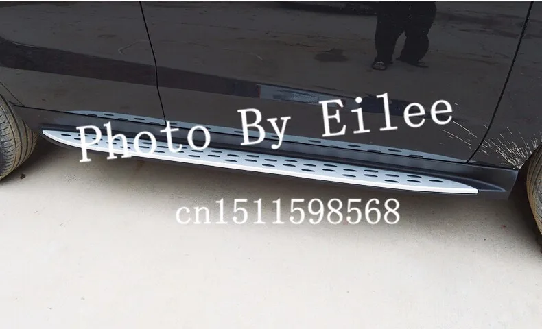Подходит для Mercedes Benz W166 ML350 2012 2013 GLE алюминий шаг в сторону Нерф Бар Бег доска