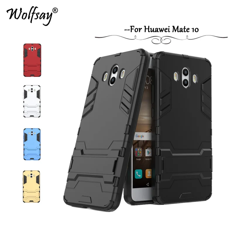 

Wolfsay Huawei Mate 10 Case Huawey Mate 10 Cover Luxury Rubber Hard Back Case For Huawei Mate 10 Cover For Huawei Mate 10 Fundas