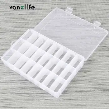 

vanzllife 24 grids earings rings nacklace organising petty form box personal beauty small things PP jewelry debris storage boxes