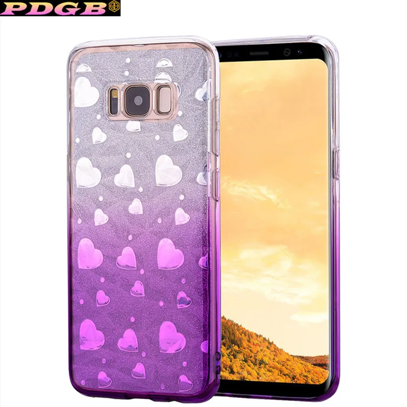 PDGB полный Защитный чехол для samsung Galaxy S8 S9 плюс примечание 9 A6 2018 J4 J6 ЕС роскошные 2 в