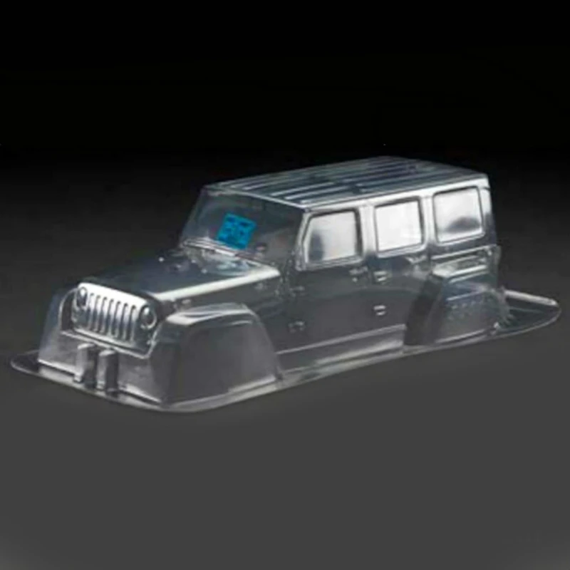 

PVC Body Shell Wheel Base Car Shell Transparent 313mm For RC Axial 1/10 Jeep Wrangler