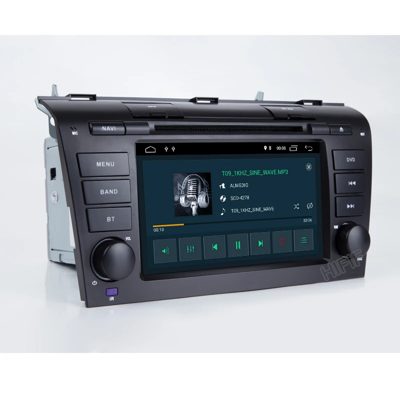 Best IPS 7" Touch Screen Car DVD Stereo Player FOR MAZDA3 MAZDA 3 2004 2005 2006 2007 2008 2009 Bluetooth Radio GPS Navigation System 4