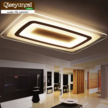 

Super-thin Square Ceiling lights indoor lighting led luminaria abajur modern led ceiling lights for living room lamps fixture