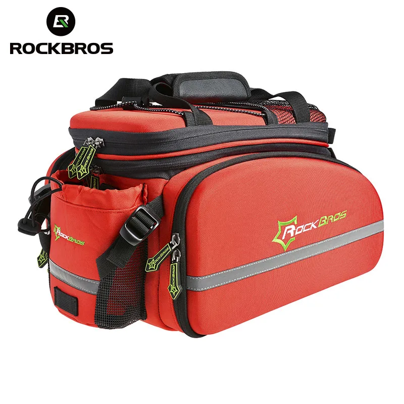 ROCKBROS MTB Bicycle Frame Rack Bag With Free Rain Cover Waterproof