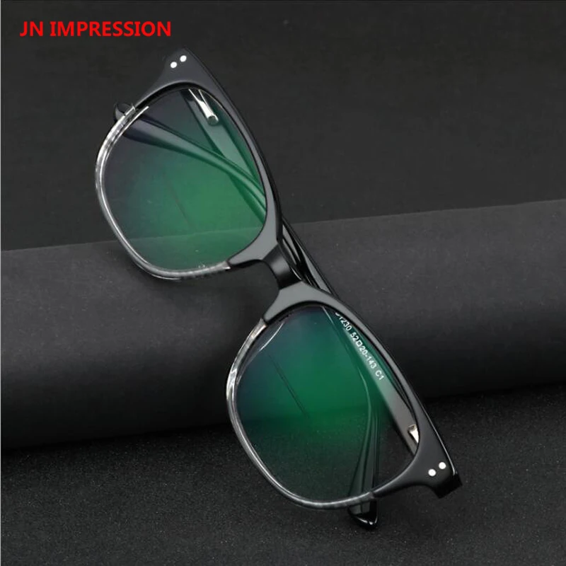 

Acetate Frame Vintage Transition Photochromic Reading Glasses Men Women adjustable vision Multifocal Diopter 1.0-4.0