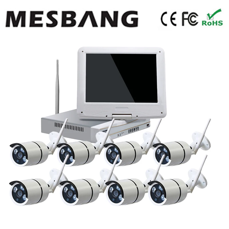 2017 960P with 1TB HDD CCTV Camera system wireless font b security b font Camera system