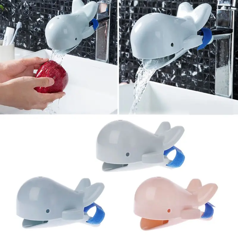 Cute Whale Faucet Extender Sprayer Nozzle Tap Water Saving Tool Children Kids Washing Hands Kitchen Bathroom Accessory Cute Whale Faucet Extender Sprayer Nozzle Tap Water Saving Tool Children Kids Washing Hands Kitchen Bathroom Accessory