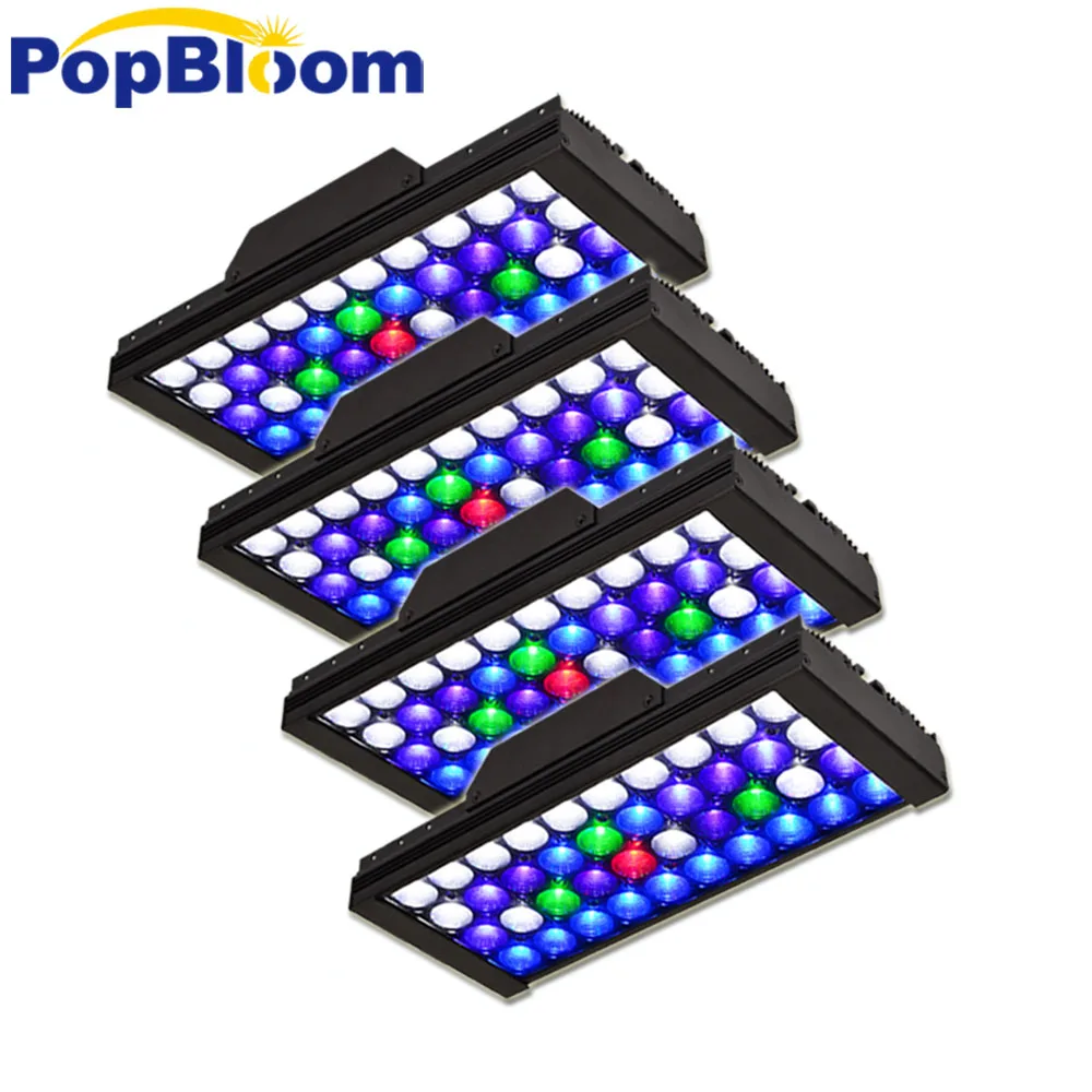 DSunY морской аквариум светодиодное освещение alimentador aquario Iluminacao лампа Мариньо popbloom