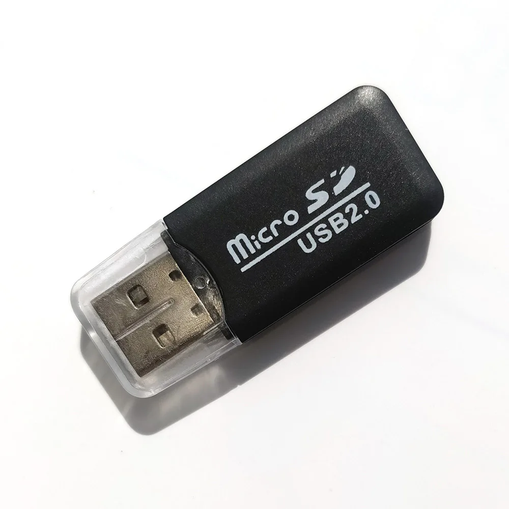 

Hot sale Card Reader High Speed data transmission Mini USB 2.0 Micro SD TF T-Flash Memory Card Reader Adapter