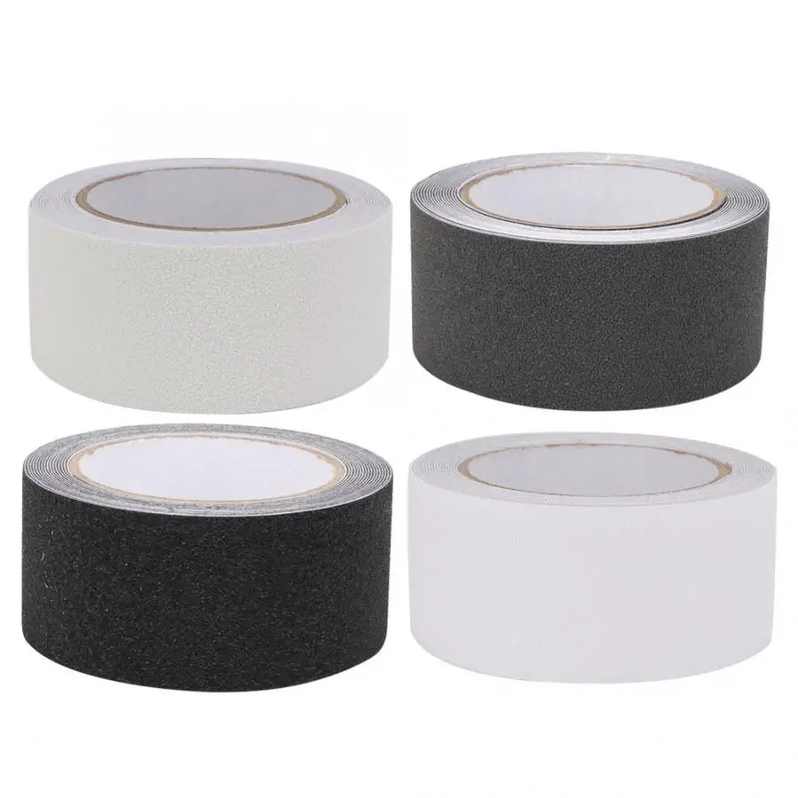 

PEVA/PU Rubber Non-slip Tape Floor Stair Step Anti Slip Abrasive Safety Strip 5m for stair toilet, swimming pool and floor