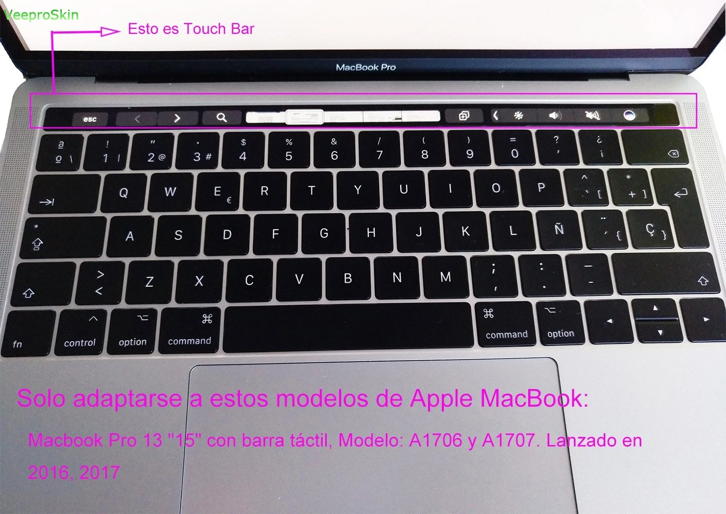 Для 2016 нового MacBook Pro 13 &quotA1706 15&quot A1707 с сенсорной панелью Мексика Чили Испания