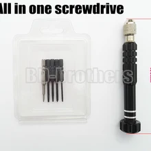 Высокое качество всех in1 S2 Многофункциональный сменный инструмент магнитные отвертки для iPhone samsung сотового телефона 50 шт./лот