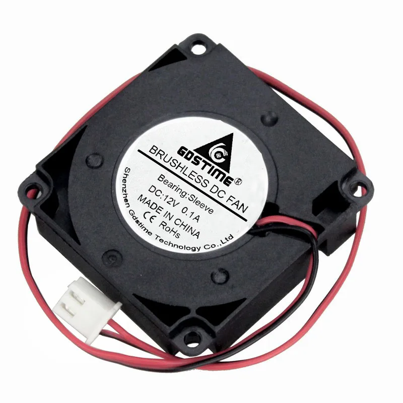 Gdstime 2pcs Computer Fan Cooler 12V Mini CPU Cooling Computer Fan 40mm