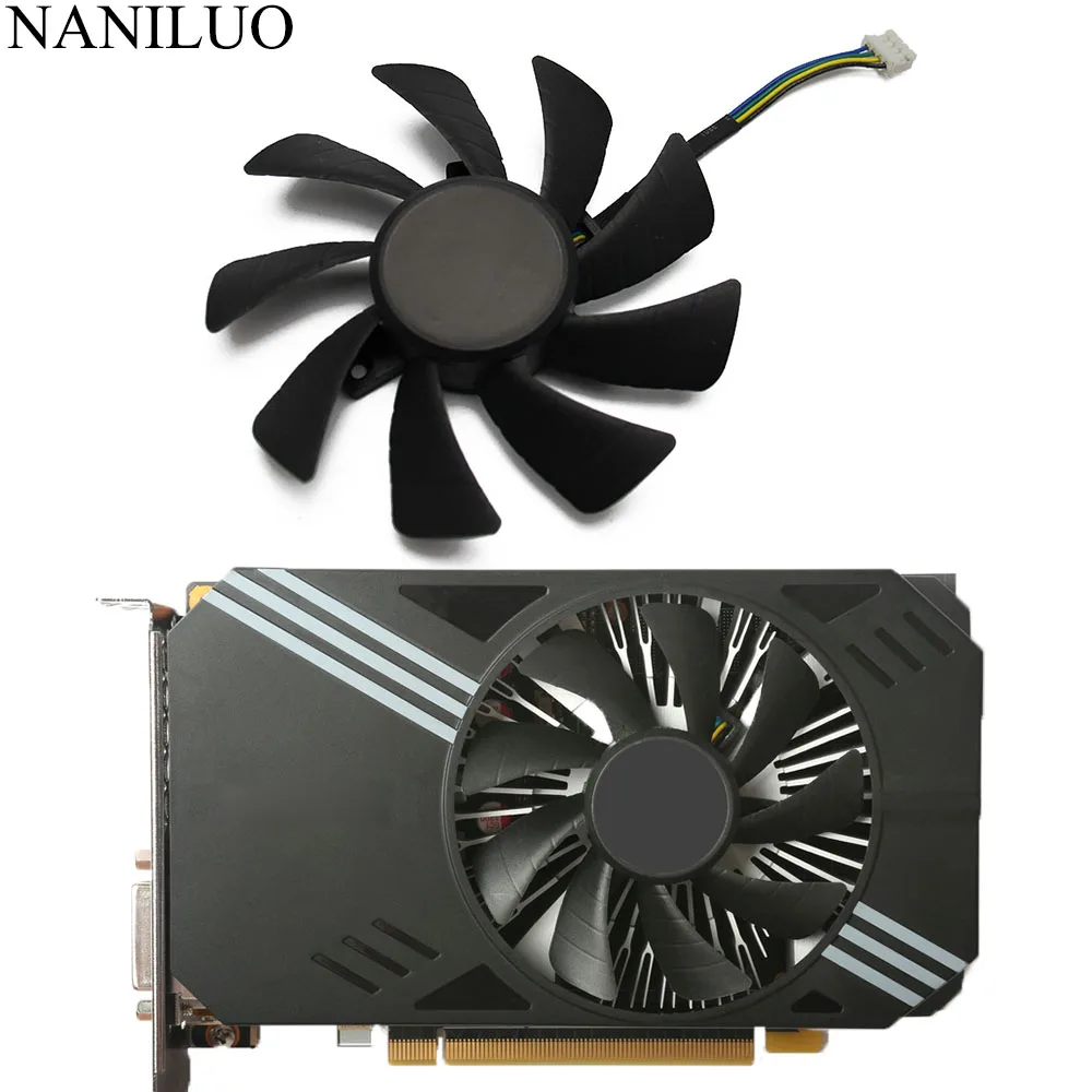New original for ZOTAC GeForce GTX 1080 8GB Minii Graphics card fan DC12V 4PIN