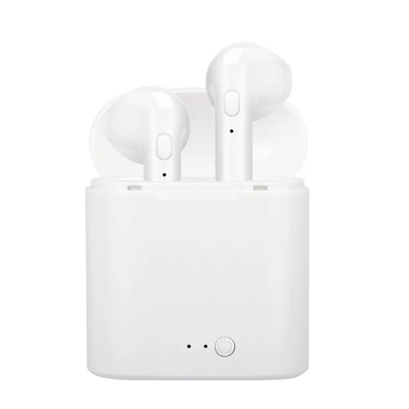 

JUESSEN Wireless i7S Tws Bluetooth Earphone Stereo Earbuds Charging box for iPhone Samsung iphone Smart Phone Retail box