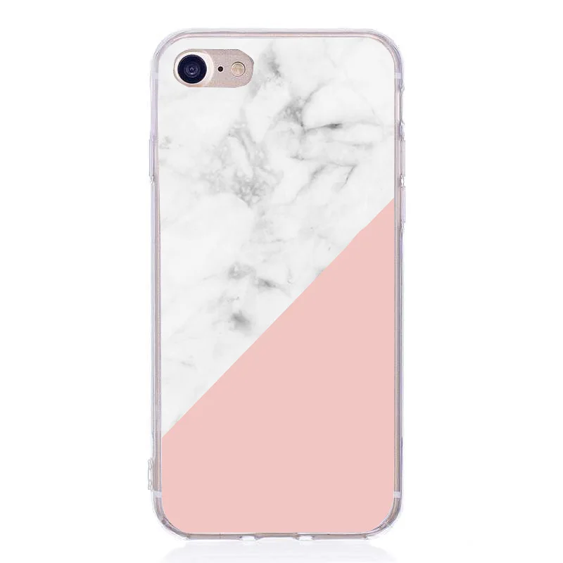 Soft TPU Silicone case For iphone 6s case For iphone 6 6 S 7 8 Plus X 10 XS S SE 5 Case Cover Marble Mickey Pattern Phone Cases