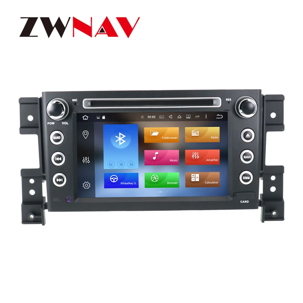Excellent Android 8.1 2 DIN Car DVD Player GPS Navigation For Suzuki Grand Vitara 2005 2006 2007 2008 2009 2010 2011 car radio stereo gps 2