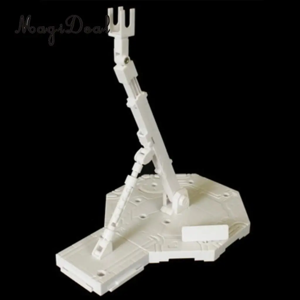 MagiDeal 1Pc Plastic Action Base Stand Display Support for 1/100 MG Gundam Action Figure Model Dolls 4Colors