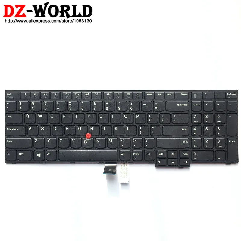 Новая Оригинальная английская клавиатура для Lenovo Thinkpad E570 E570C E575 Teclado 01AX200 01AX120 01AX160