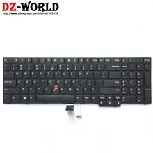 New Original US English Keyboard for Lenovo Thinkpad E570 E570C E575 Teclado 01AX200 01AX120 01AX160 SN20K93368