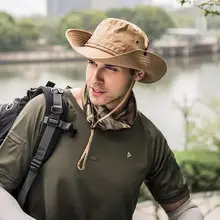 HobbyLane Мужчины Открытый складной Быстросохнущий солнцезащитный крем ведро шляпа для альпинизма