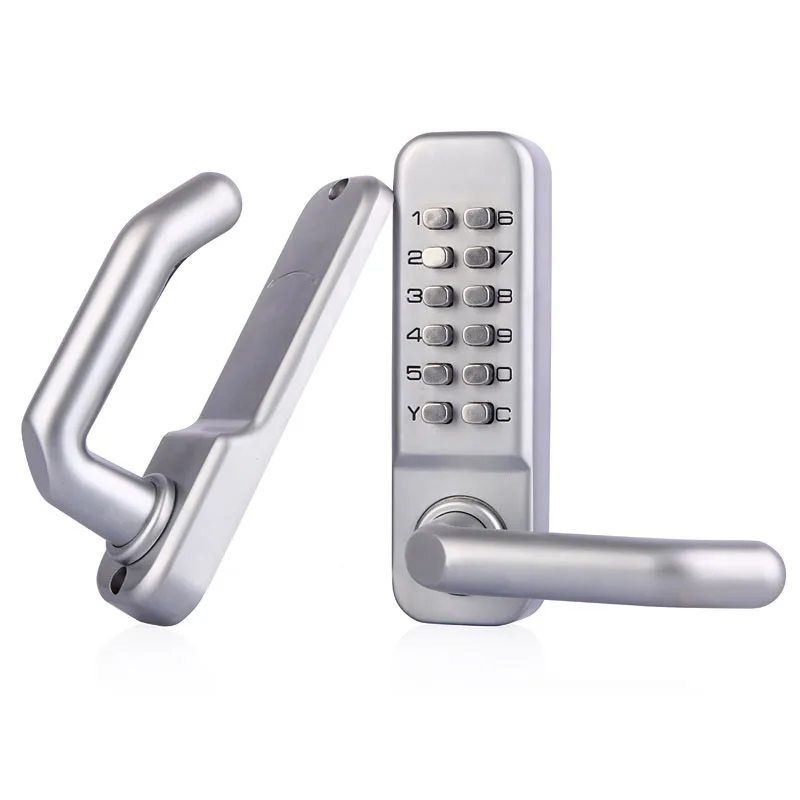 Mechanical Door Lock Keyless Full Size Combination Password Code Entry Keypad 