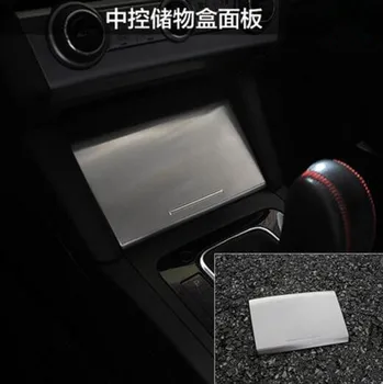 

Car Central Storage Box Panel Trim Decoration Sticker cover For Subaru Outback Legacy 2015 2016 car styling auto accessories