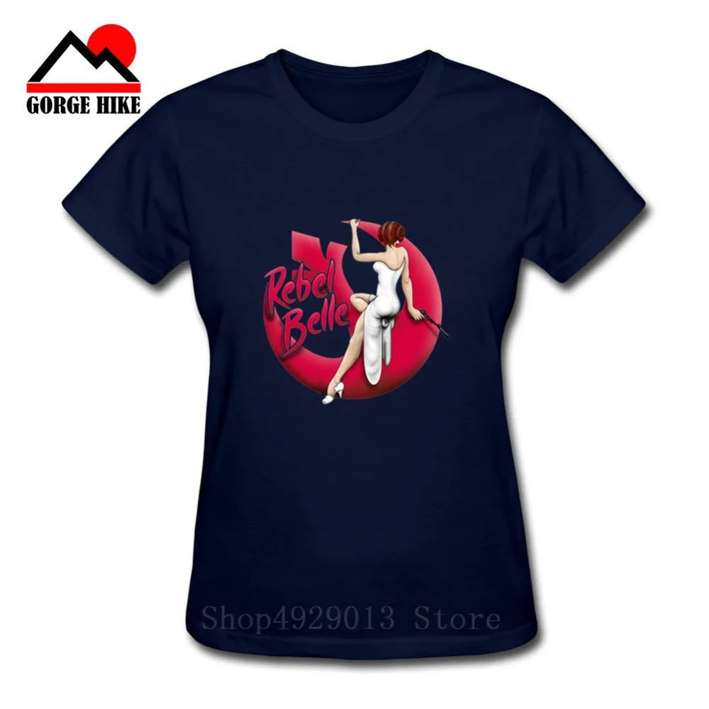 

2019 Rebel Belle space Star t shirt women Wars SpaceX tshirt Elon Musk rocket Party tops tee shirt femme Tesla Roadster harajuku