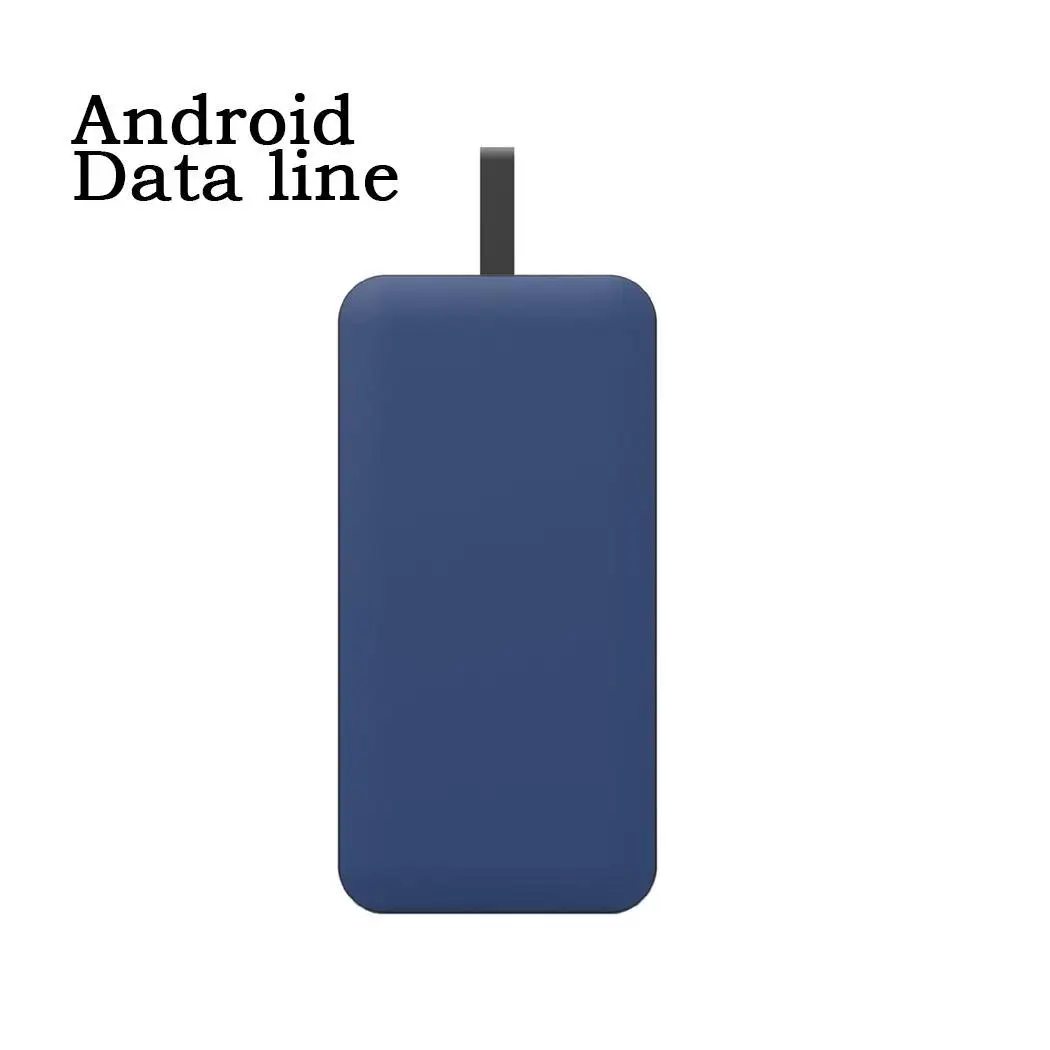 

2 in 1 20000mah Wireless Power Bank External Battery With Charging Cable PoverBank USB Powerbank Portable Mobile phone Charger F