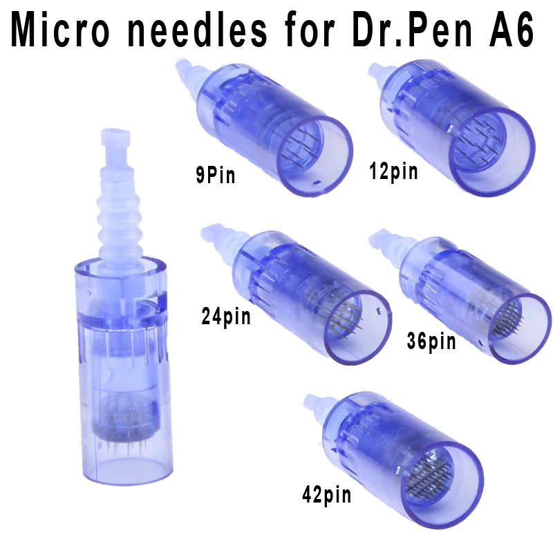 Nano para o Auto Agulhas de Tatuagem Dicas de Agulha Caneta Elétrica Derma Micro Agulhas Baioneta 9 - 12 24 36 42 Pinos Cartucho Dr. a6 50 Pçs 5 Cheap Agulhas para tatuagem