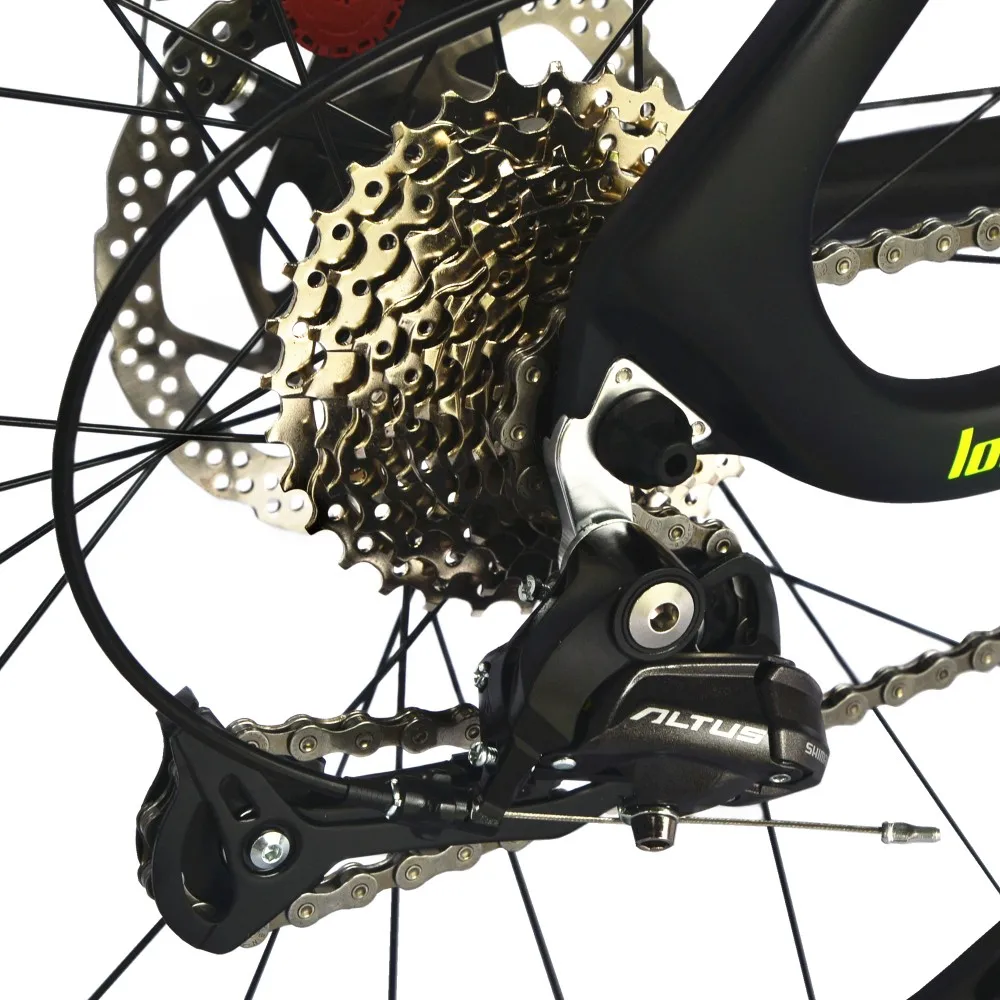 Best BEIOU Carbon XC Mountain Bike 26-Inch Complete Bicycle MTB 27 Speed  S H I M A N O  370 Toray T700 Fiber Glossy Colorful CB004 11