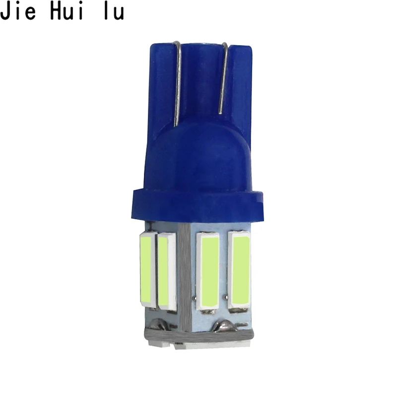 W5W 10 светодиодный 7020 SMD автомобильный T10 194 168 сменный клиновидный обратный